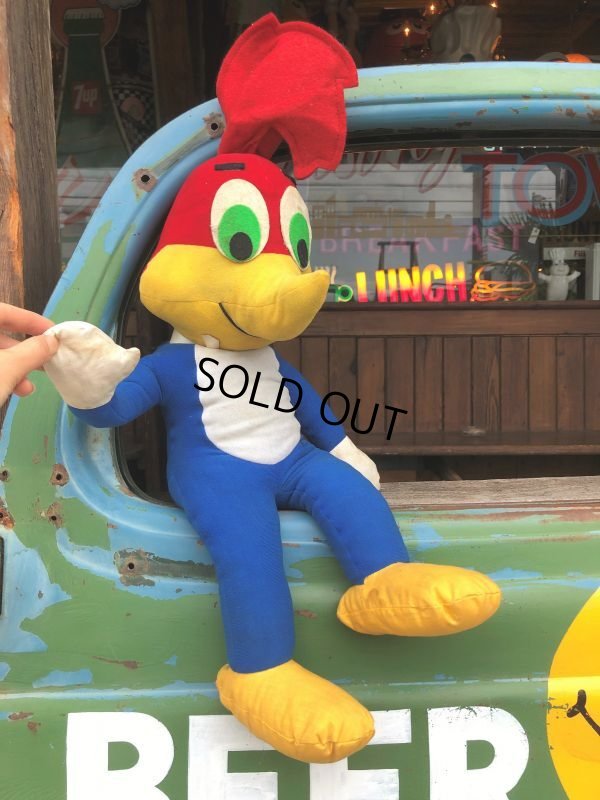 画像1: Vintage Woody Woodpecker 24' Plush Doll (B019)