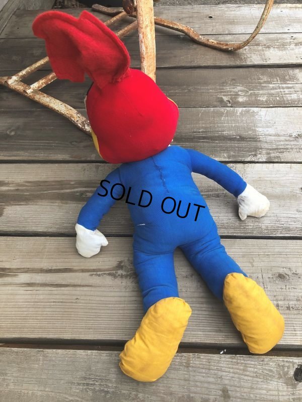 画像7: Vintage Woody Woodpecker 24' Plush Doll (B019)