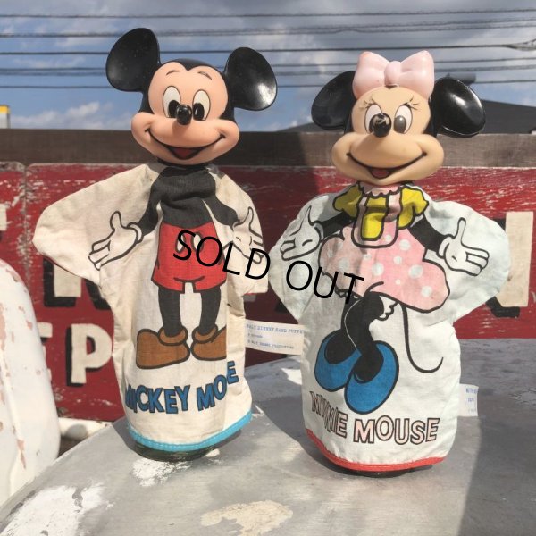 画像7: Vintage Disney Hand Puppet Mickey Mouse (B025)