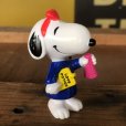 画像1: 90s Vintage Snoopy PVC (B043) (1)