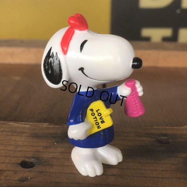 画像1: 90s Vintage Snoopy PVC (B043)