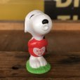 画像1: 90s Vintage Snoopy PVC (B048) (1)