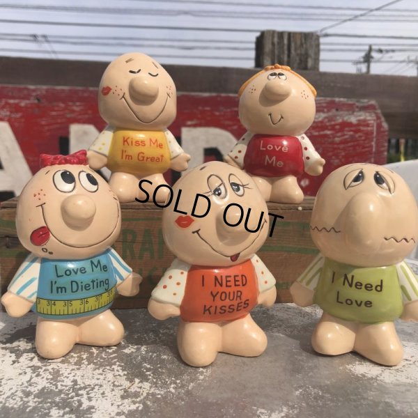 画像8: Vintage Russ Berrie Ceramic I NEED YOUR KISSES (B090)