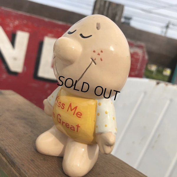 画像3: 70s Vintage Russ Berrie Ceramic Kiss Me I'm Great (B093)