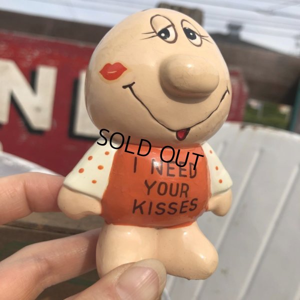 画像7: Vintage Russ Berrie Ceramic I NEED YOUR KISSES (B090)