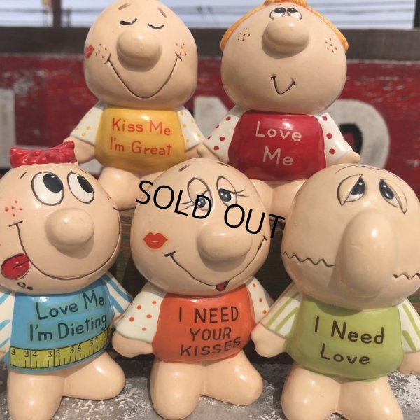 画像7: 70s Vintage Russ Berrie Ceramic LOVE ME (B091)