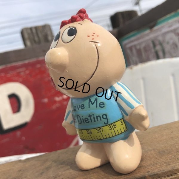 画像3: 70s Vintage Russ Berrie Ceramic Love Me I'm Dieting (B094)