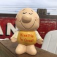 画像1: 70s Vintage Russ Berrie Ceramic Kiss Me I'm Great (B093) (1)