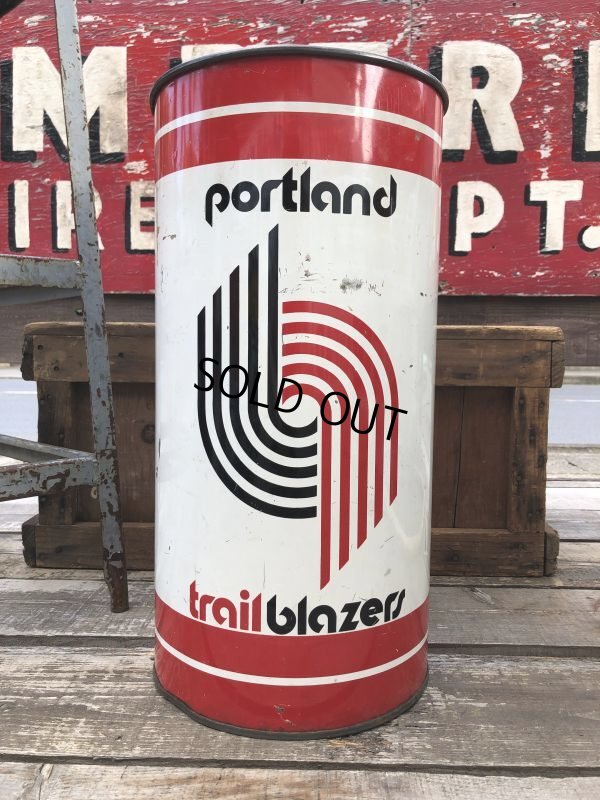 画像3: Vintage NBA Portland Trail Blazers Trush Can (B098)