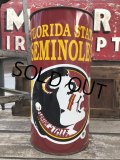 Vintage Florida State Seminoles Trush Can (B097)