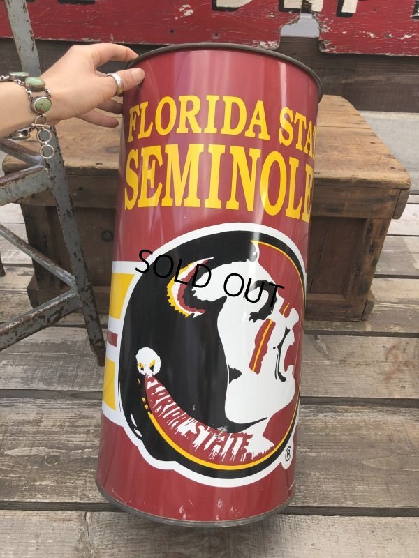 画像9: Vintage Florida State Seminoles Trush Can (B097)
