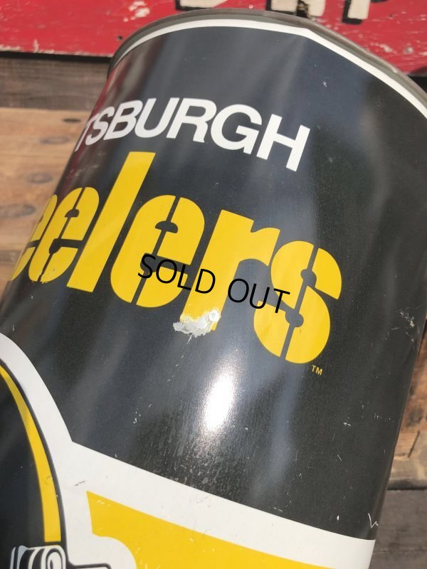画像5: Vintage NFL Pittsburgh Steelers Trush Can (B096)
