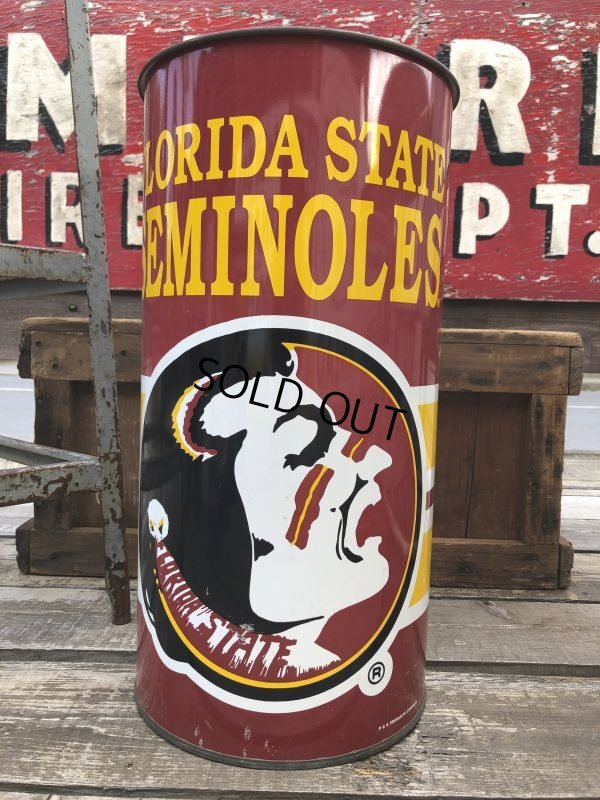 画像3: Vintage Florida State Seminoles Trush Can (B097)