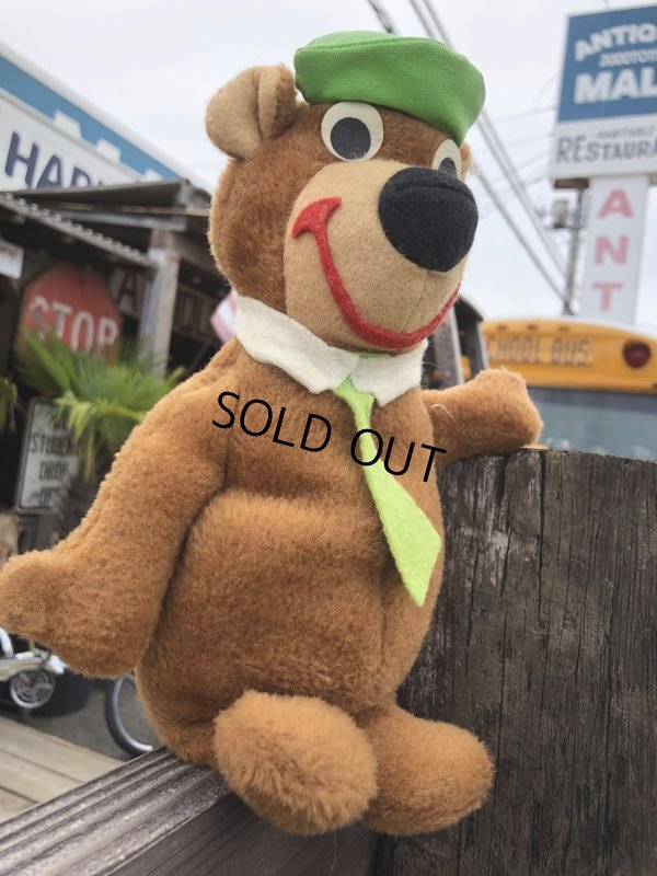 画像2: Vintage Knickerbocker Yogi Bear Plush Doll (B102)