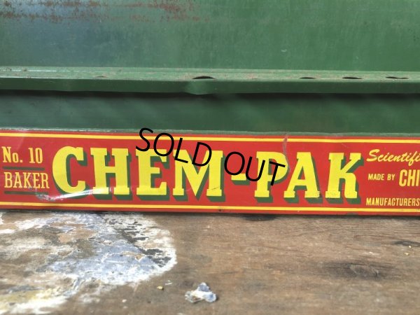 画像11: Vintage Chem-Pak Chemistry Store DIsplay Metal Rack (B103)