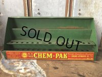 Vintage Chem-Pak Chemistry Store DIsplay Metal Rack (B103)