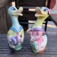 画像1: Vintage Japan Duck Salt and Pepper Shakers (B760) (1)