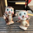 画像1: Vintage Japan Squirrel Chipmunk Salt and Pepper Shakers (B756) (1)