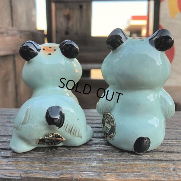 画像3: Vintage Japan Panda Bear Salt and Pepper Shakers (B757)