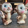 画像7: Vintage Japan Squirrel Chipmunk Salt and Pepper Shakers (B756)