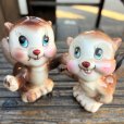 画像8: Vintage Japan Squirrel Chipmunk Salt and Pepper Shakers (B756)