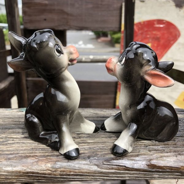 画像10: Vintage Japan Donkey Salt and Pepper Shakers (B761)