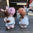 画像1: Vintage Japan Hippo Salt and Pepper Shakers (B759) (1)