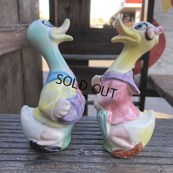 画像2: Vintage Japan Duck Salt and Pepper Shakers (B760)