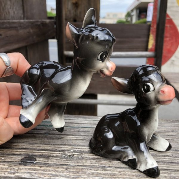 画像11: Vintage Japan Donkey Salt and Pepper Shakers (B761)