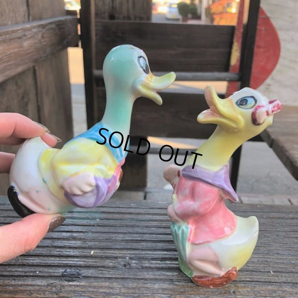 画像9: Vintage Japan Duck Salt and Pepper Shakers (B760)
