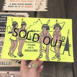 50s Vintage Comic Card Plak Sign (B112)