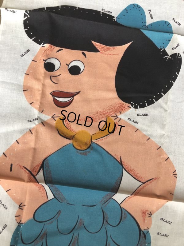 画像4: Vintage The Flintstones Fabric Pillow Doll Kit B&B (B123)