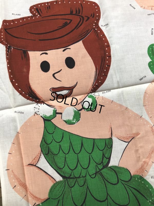 画像5: Vintage The Flintstones Fabric Pillow Doll Kit F&W (B124)