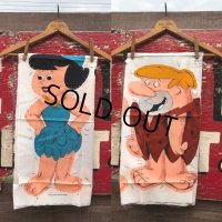 Vintage The Flintstones Fabric Pillow Doll Kit B&B (B123)