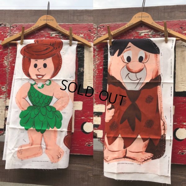 画像1: Vintage The Flintstones Fabric Pillow Doll Kit F&W (B124)