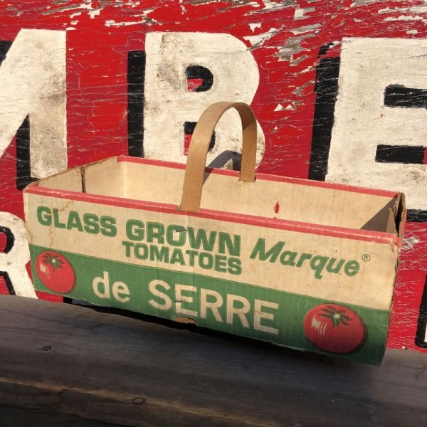 画像4: Vintage Grocery Store Tomato Handy Basket (B125)