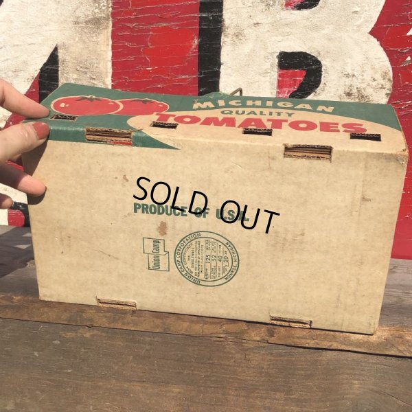 画像9: Vintage Grocery Store Tomato Handy Basket (B129)