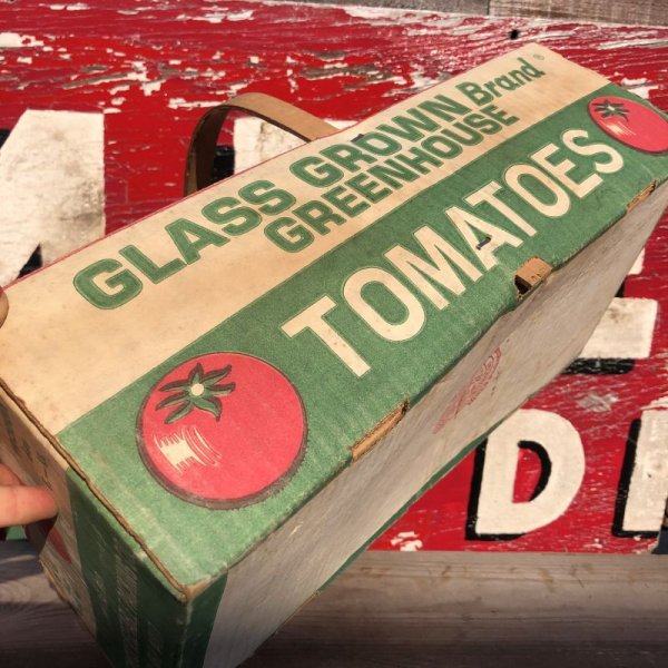画像9: Vintage Grocery Store Tomato Handy Basket (B125)