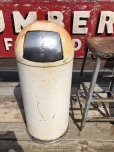 画像14: Vintage United Torpedo Industrial Dome Top Trash (B130)