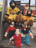80s Vintage Popeye Doll Set by Presents (B131)