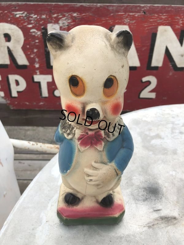 画像12: Vintage Chalkware Carnival Prize  Porky Pig Coin Bank (B133)