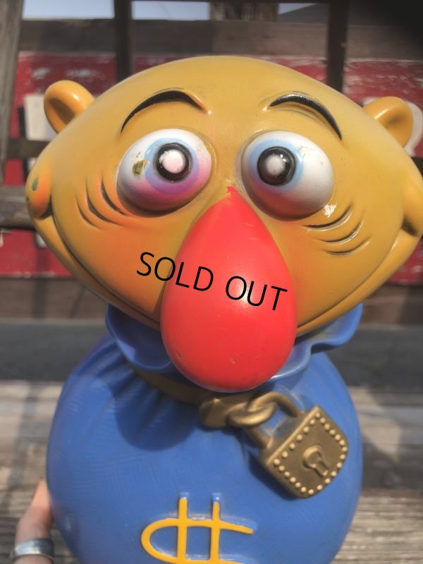 画像8: Vintage Play Pal Bank ＄ Mr.Money Bags (B136)