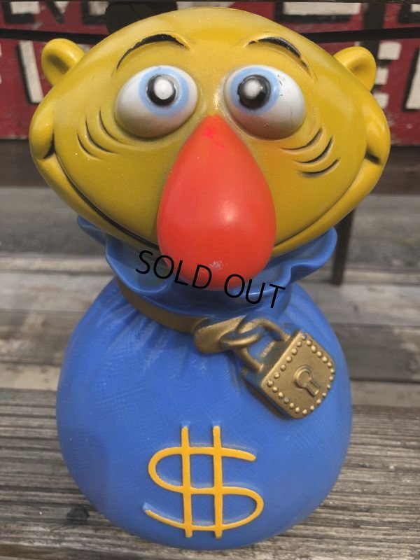 画像7: Vintage Play Pal Bank ＄ Mr.Money Bags (B134) 
