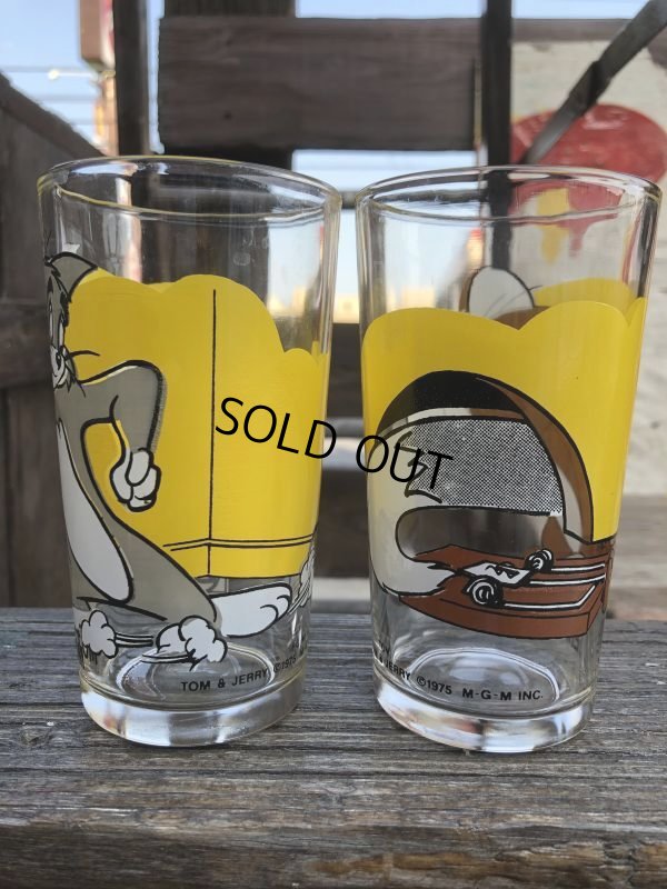 画像3: 70s Vintage Pepsi Glass Tom & Jerry SET (B138)