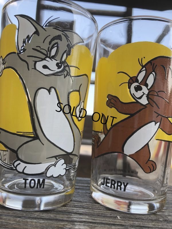 画像6: 70s Vintage Pepsi Glass Tom & Jerry SET (B138)