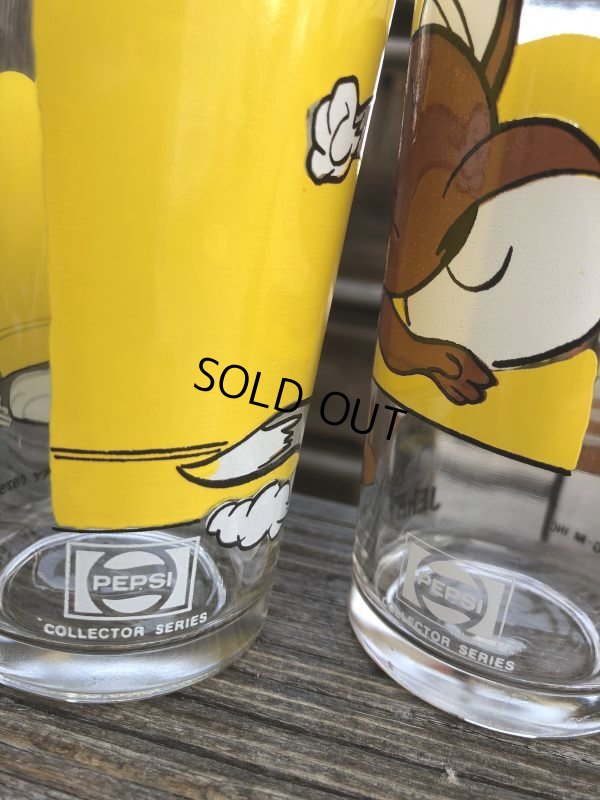 画像5: 70s Vintage Pepsi Glass Tom & Jerry SET (B138)