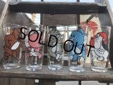 70s Vintage Pepsi Glass Tom & Jerry SET (B137)