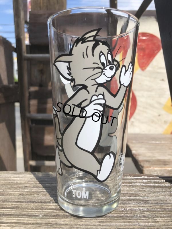 画像1: 70s Vintage Pepsi Glass Tom & Jerry TOM (B141)