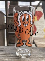70s Vintage Pepsi Glass Rocky (B146)