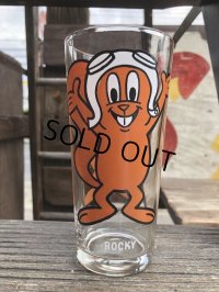 70s Vintage Pepsi Glass Rocky (B146)